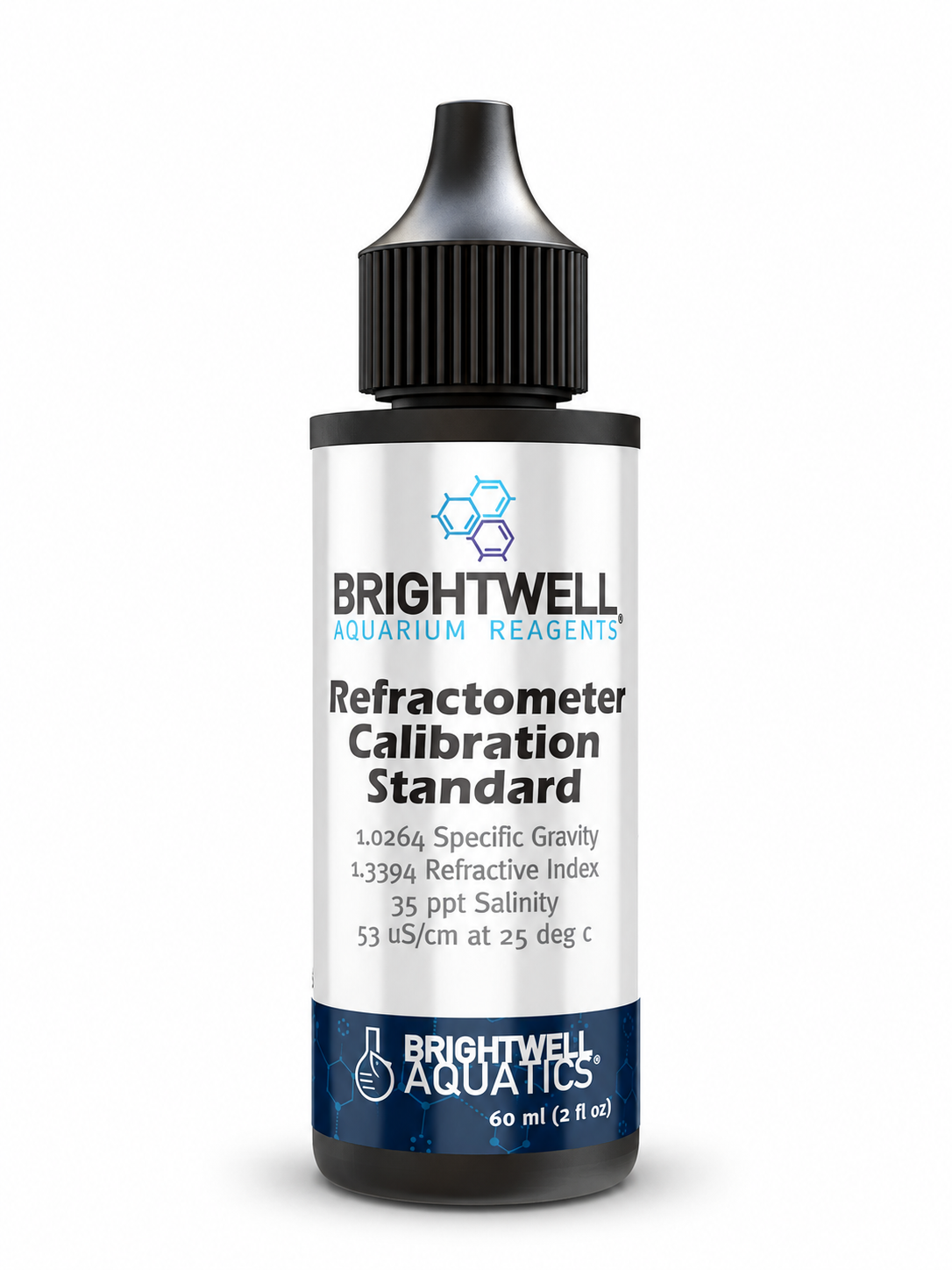 Brightwell Aquatics Refractometer Calibration Standard 60 mL bottle